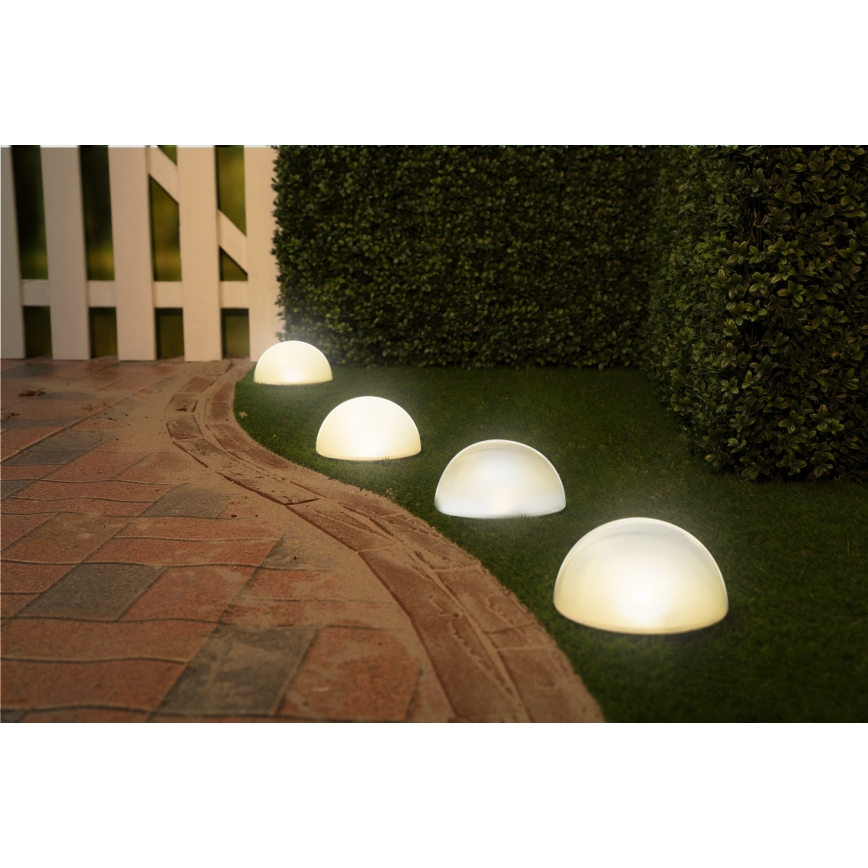 Grundig - KOMPLEKT 5x LED RGBW Päikesepaneeliga valgusti LED/3,2V IP44