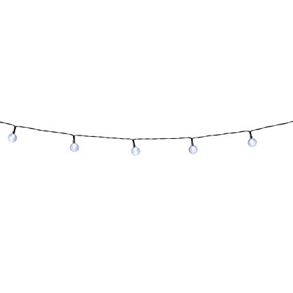 Grundig - LED reguleeritav päikesevalguse ahel 50xLED/8 funktsiooni 9,35m soe valge 1200 mAh + puldiga