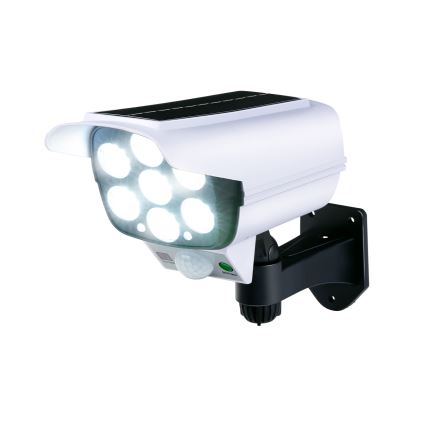 Grundig - päikesepaneeliga LED-valekaamera anduriga, 1,2V 800 mAh + kaugjuhtimispult