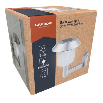 Grundig - LED Päikesepaneeliga seinavalgusti LED/1,2V