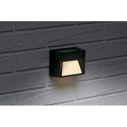 Grundig - LED-päikesepaneeliga seinavalgusti LED/3,7V 500 mAh IP44