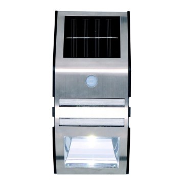 Grundig - LED Päikesepaneeliga seinavalgusti liikumis- ja hämarusanduriga LED/1xAA 600mAh IP64