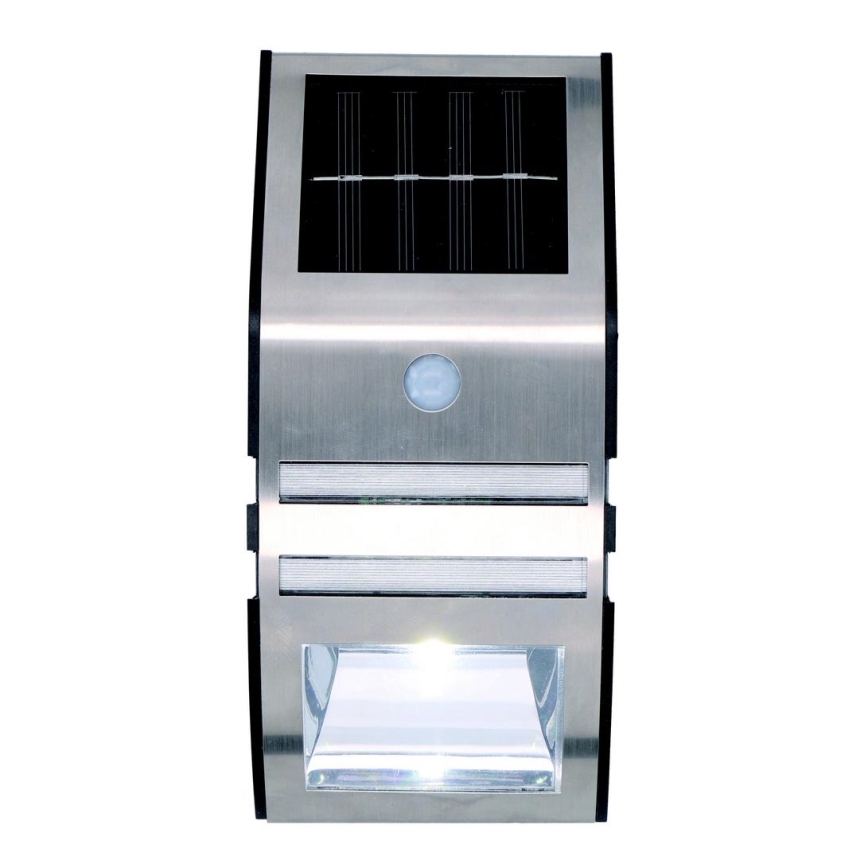 Grundig - LED Päikesepaneeliga seinavalgusti liikumis- ja hämarusanduriga LED/1xAA 600mAh IP64