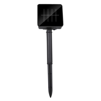 Grundig - LED päikesepaneeliga valguskett 50xLED/8 funktsiooni 6,9m soe valge