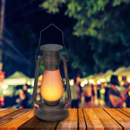 Grundig - LED Päikesepaneeliga valgusti LED/1,2V 600 mAh