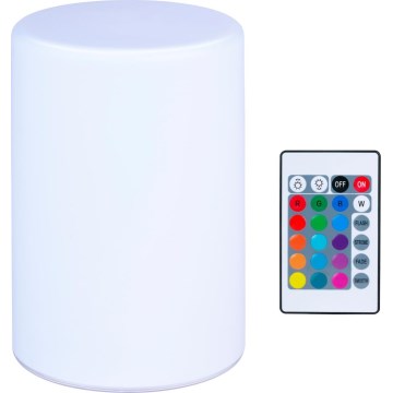 Grundig - LED RGB hämardatav laualamp LED/3xAAA + kaugjuhtimispult