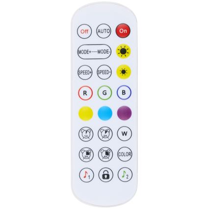 Grundig - LED RGB Hämardatav põrandalamp LED/5W/5V + kaugjuhtimispult