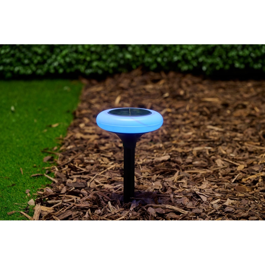 Grundig - LED RGB päikesepaneeliga valgusti LED/1,2V 300 mAh