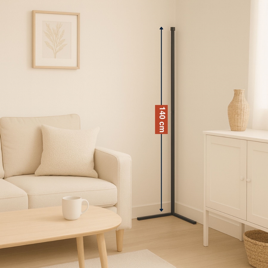 Grundig - LED RGBW hämardatav põrandalamp LED/6W/230V + kaugjuhtimispult