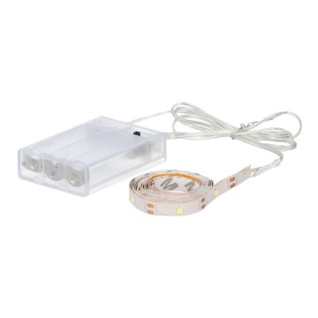 Grundig - LED Riba 2m LED/3xAA punane