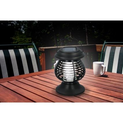 Grundig - LED UV Päikesepaneeliga lamp putukapüüdjaga LED/1W/1,2V IPX4