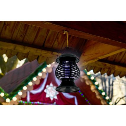Grundig - LED UV Päikesepaneeliga lamp putukapüüdjaga LED/1W/1,2V IPX4