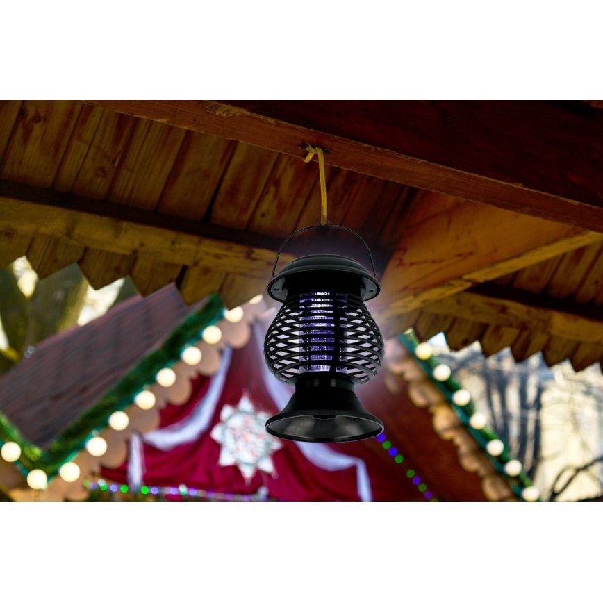 Grundig - LED UV Päikesepaneeliga lamp putukapüüdjaga LED/1W/1,2V IPX4
