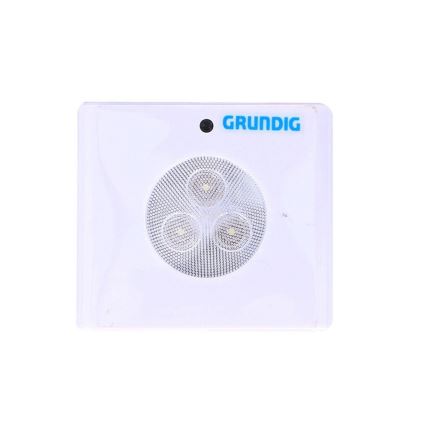 Grundig - LED Valgusti anduriga 3xLED/3xAAA