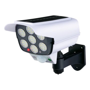 Grundig - päikesepaneeliga LED-valekaamera anduriga, 1,2V 800 mAh + kaugjuhtimispult
