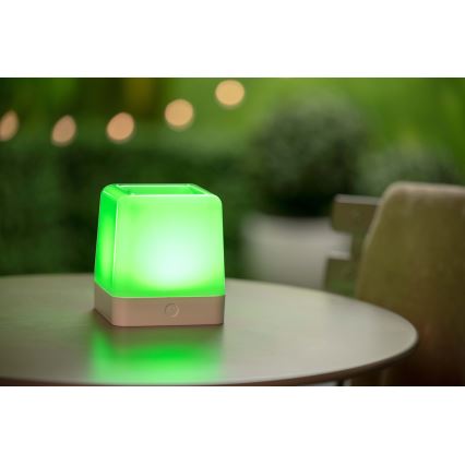 Grundig - RGB LED Päikesepaneeliga valgusti LED/3,7V