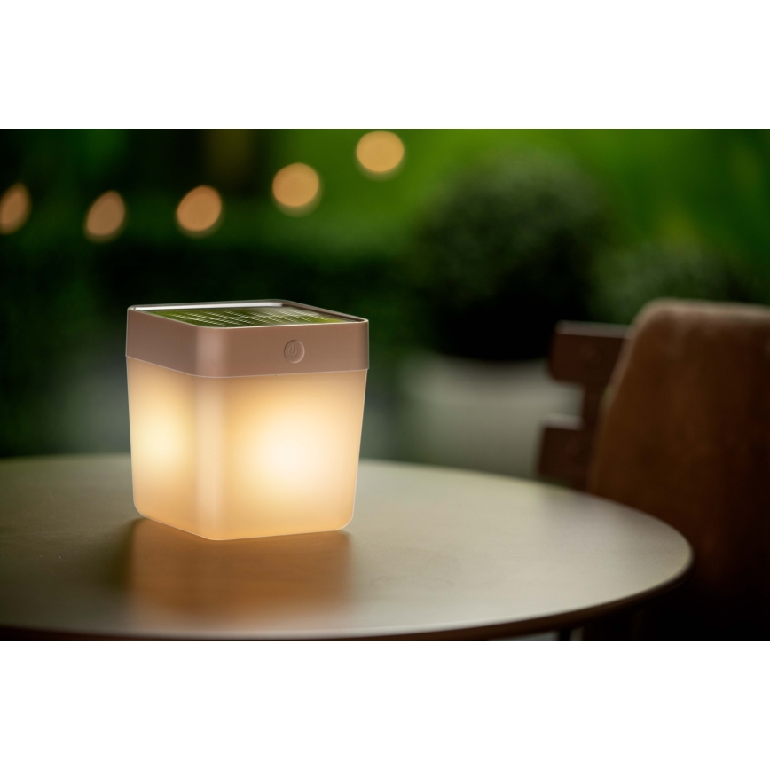 Grundig - RGB LED Päikesepaneeliga valgusti LED/3,7V