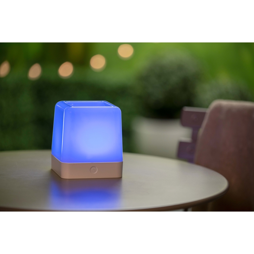 Grundig - RGB LED Päikesepaneeliga valgusti LED/3,7V