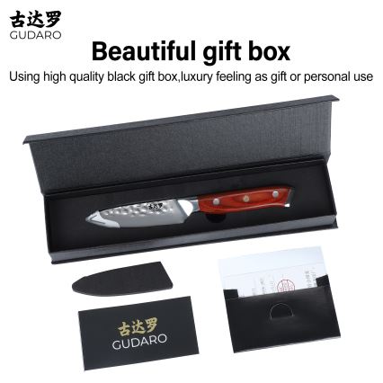 Gudaro - Damaaskuse kööginuga MIYABI 3,5, 67 teraskihiga, pikkus 9,5 cm