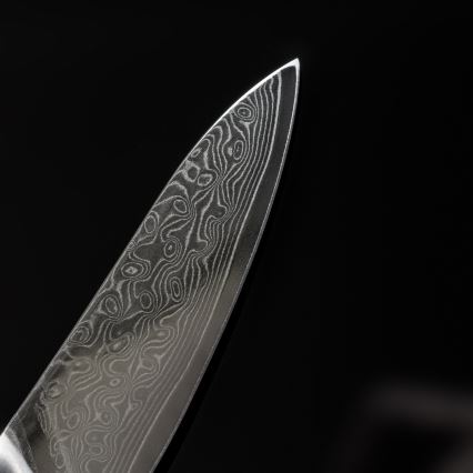 Gudaro - Damaskusest kööginuga TAKUMI 3,5, 67-kihiline teras, pikkus 9,5 cm, pähkel