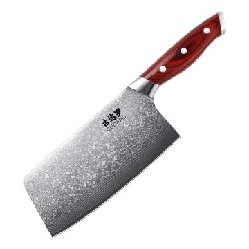 Gudaro - Damaskterasest köögikirves KENSHO 6,5