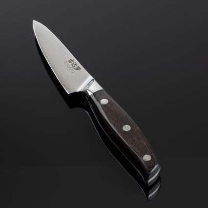 Gudaro - damaskterasest kööginuga SHIRO 3,5, 67-kihiline teras, tera pikkus 9,5 cm