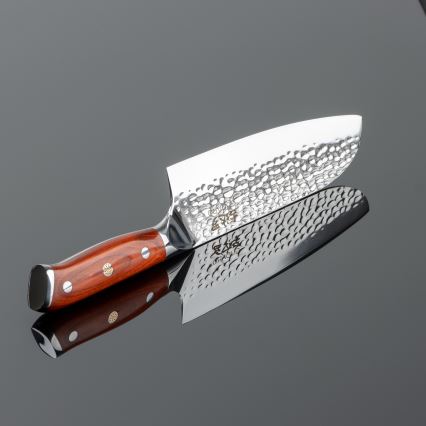Gudaro - MIYABI damaskusest Santoku kööginuga 7, 67-kihiline teras, tera pikkus 17,5 cm