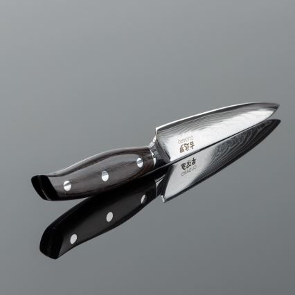 Gudaro - damaskterasest universaalne kööginuga SHIRO 5, 67-kihiline teras, pikkus 12,5 cm