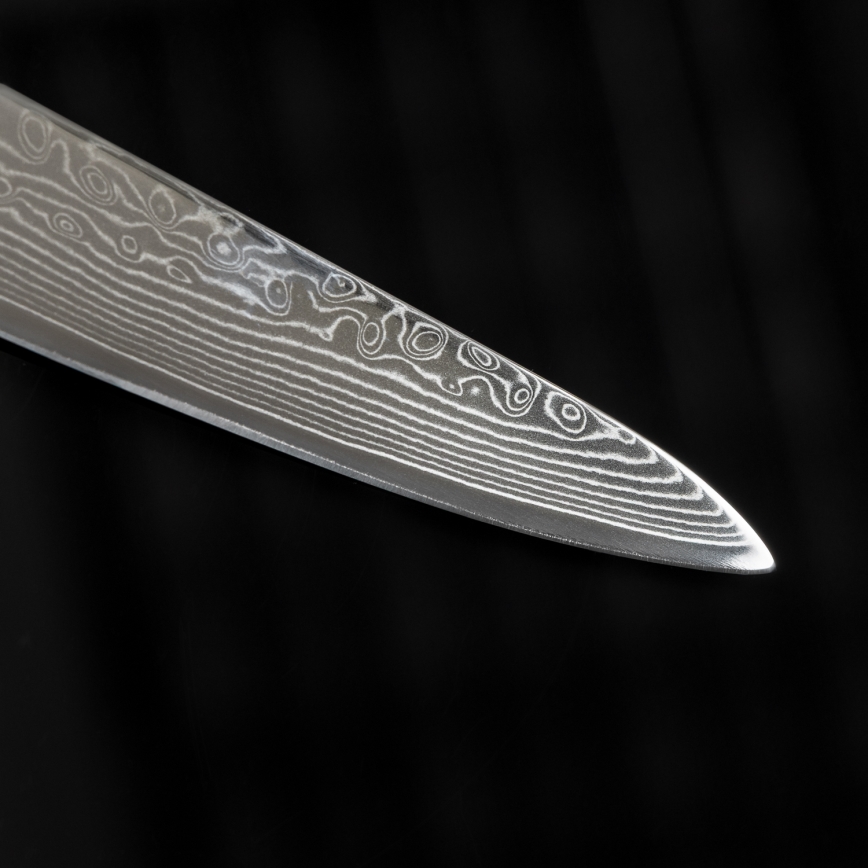 Gudaro - damaskterasest universaalne kööginuga SHIRO 5, 67-kihiline teras, pikkus 12,5 cm