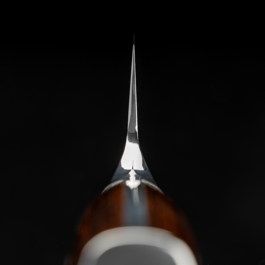 Gudaro - Damaskusest Santoku kööginuga FENG 7,5, 67-kihiline teras, pikkus 18 cm