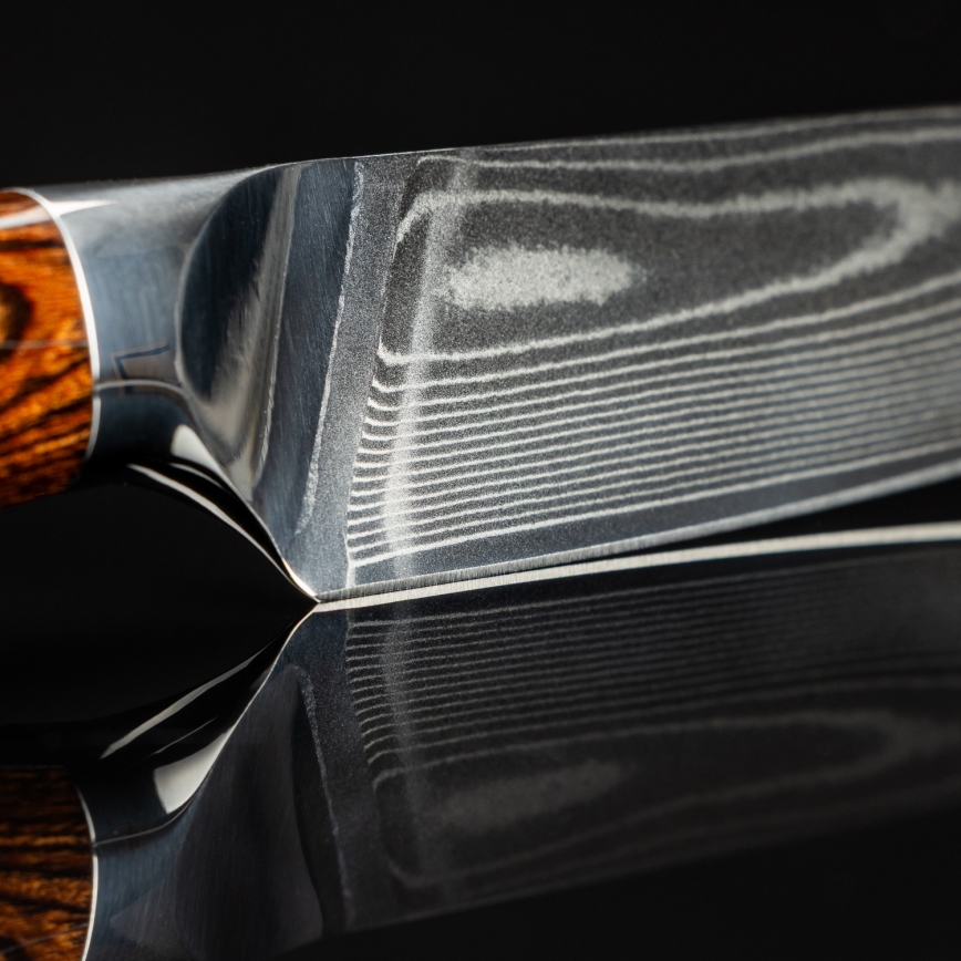 Gudaro - Damaskusest šefinuga FENG 8, 67-kihiline teras, pikkus 20 cm