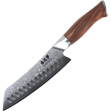 Gudaro - damastterasest Santoku kööginuga TAKUMI 7