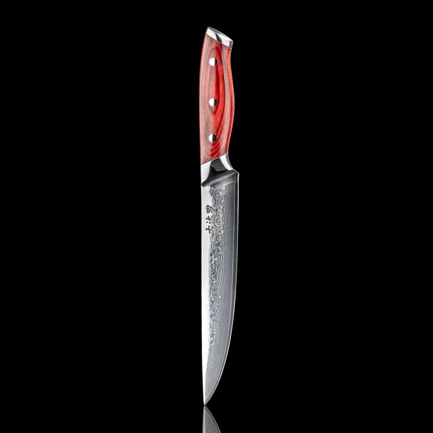 Gudaro - KENSHO 8 damaskusest portsjoninuga, 67 terasekihti, pikkus 20 cm