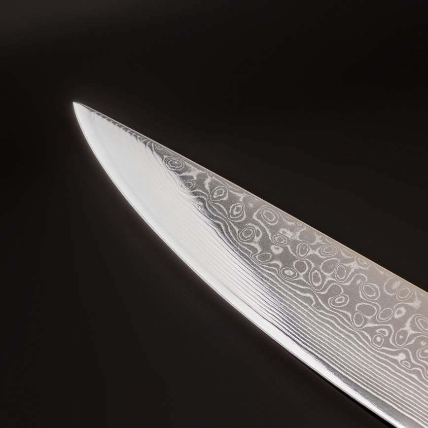 Gudaro - KENSHO 8 damaskusest portsjoninuga, 67 terasekihti, pikkus 20 cm