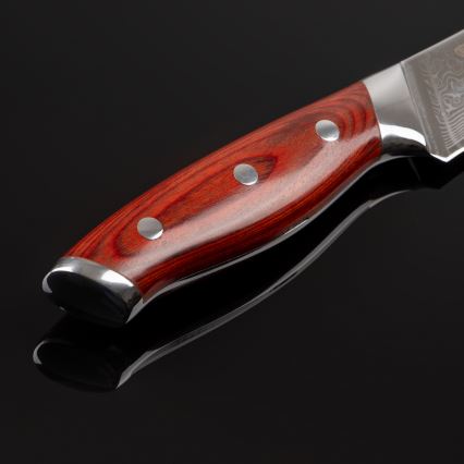 Gudaro - KENSHO 8 damaskusest portsjoninuga, 67 terasekihti, pikkus 20 cm