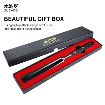 Gudaro - MIYABI köögikahvel, must/pakka-puit