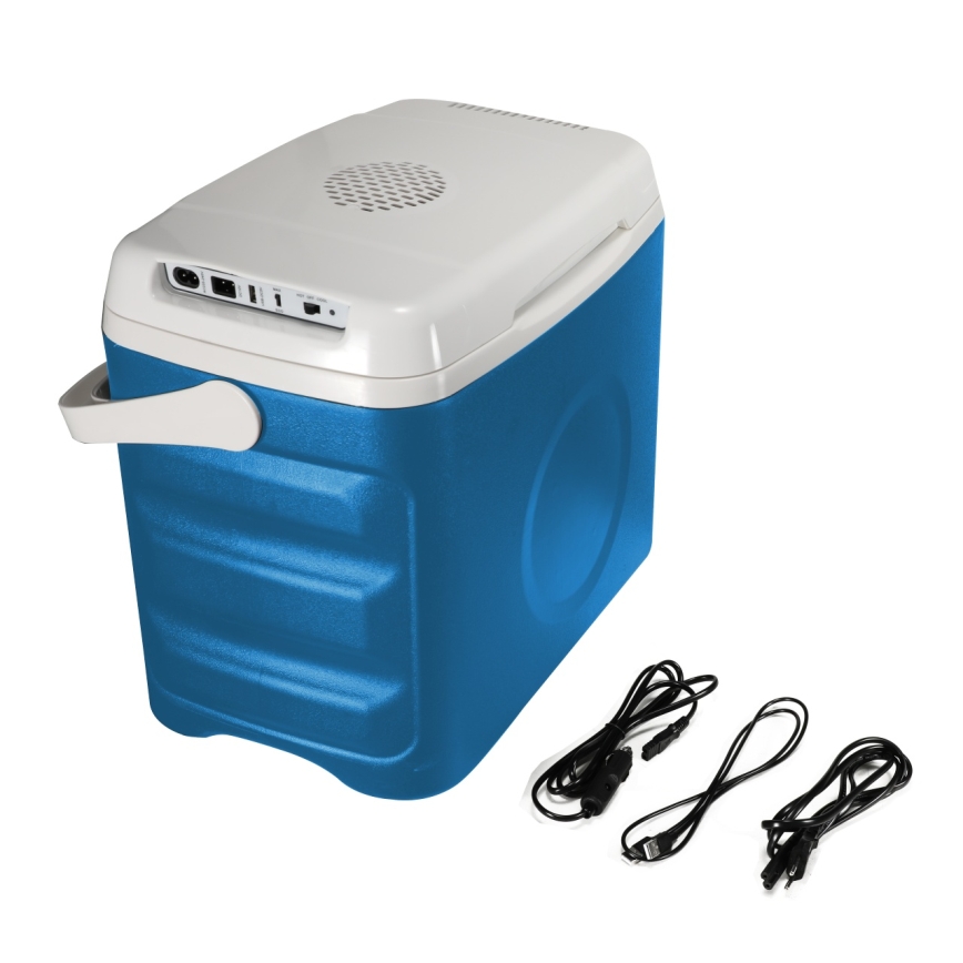 Guzzanti GZ 30BW - Kaasaskantav autokülmik 29 l 65W/12V/230V sinine