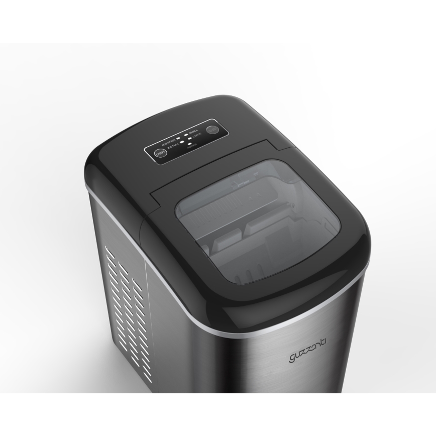 Guzzanti GZ125 - Jäämasin 140W/230V roostevaba teras/must