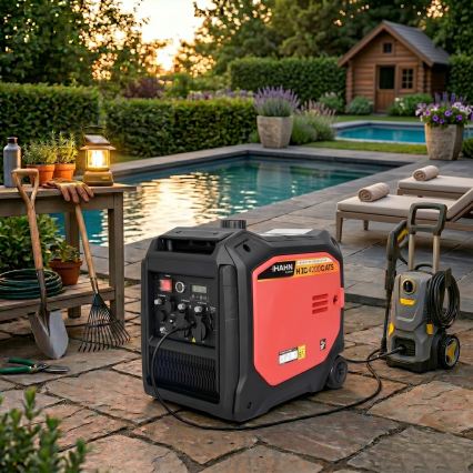 Hahn & Sohn 20062 - bensiin/LPG elektrigeneraator H IG 4200 G ATS 4200/3800W