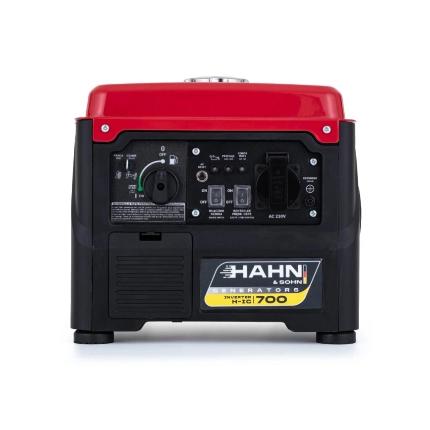 Hahn & Sohn 7305 - Bensiiniga töötav elektrigeneraator H IG 700 800W