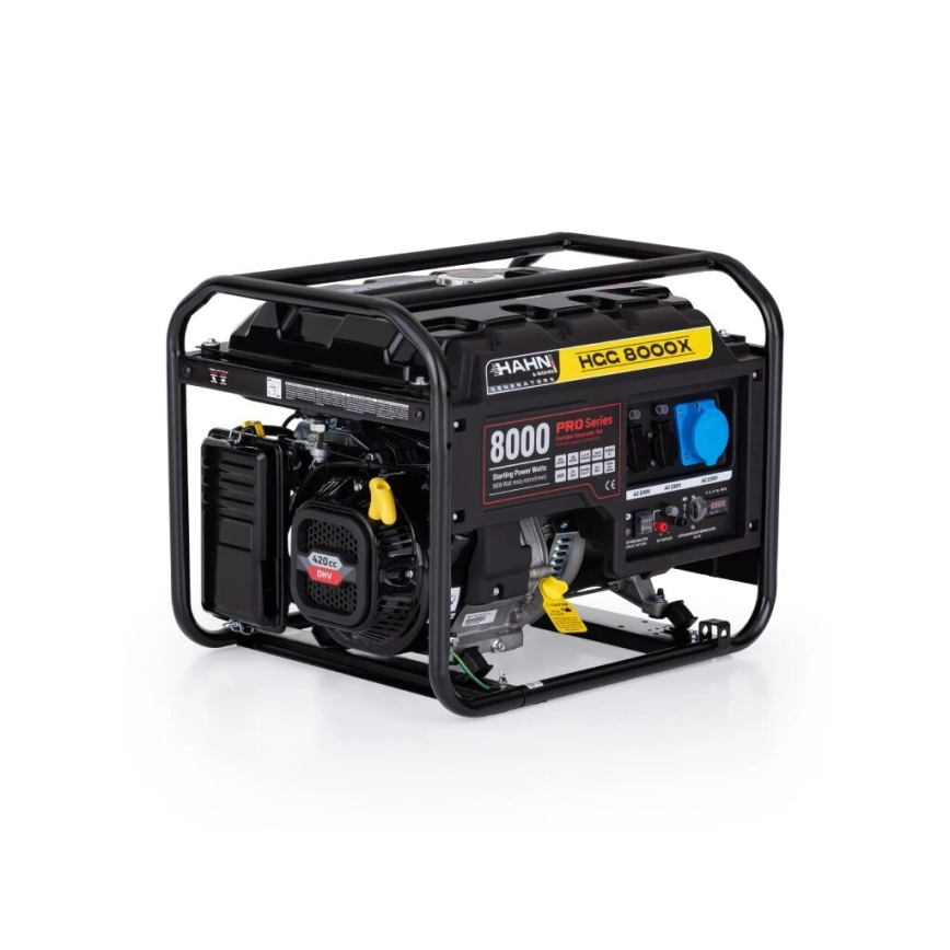 Hahn & Sohn 7410 - Bensiiniga elektrigeneraator HGG 8000X 6500W