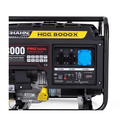 Hahn & Sohn 7410 - Bensiiniga elektrigeneraator HGG 8000X 6500W