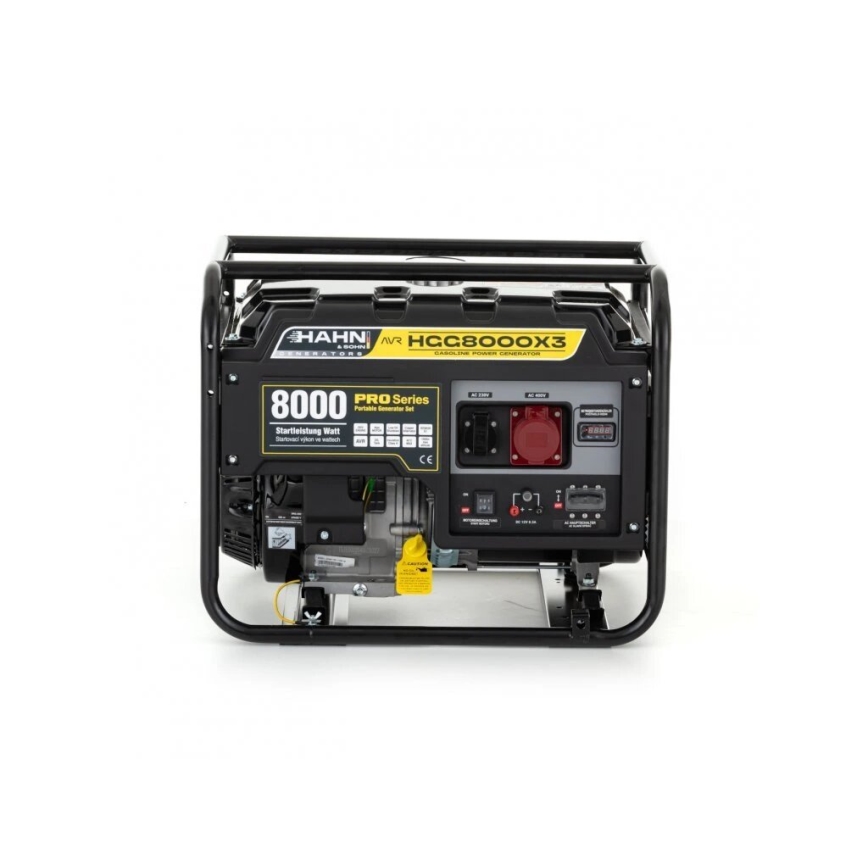 Hahn & Sohn 9177 - Bensiiniga elektrigeneraator HGG 8000 X3 6500W