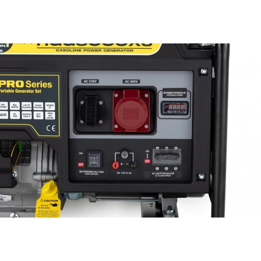 Hahn & Sohn 9177 - Bensiiniga elektrigeneraator HGG 8000 X3 6500W