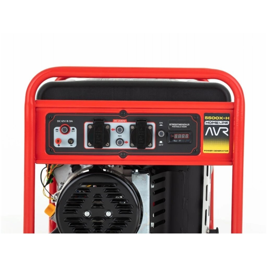 Hahn & Sohn 9178 - Bensiiniga elektrigeneraator HGG 5500 X-H 5500W