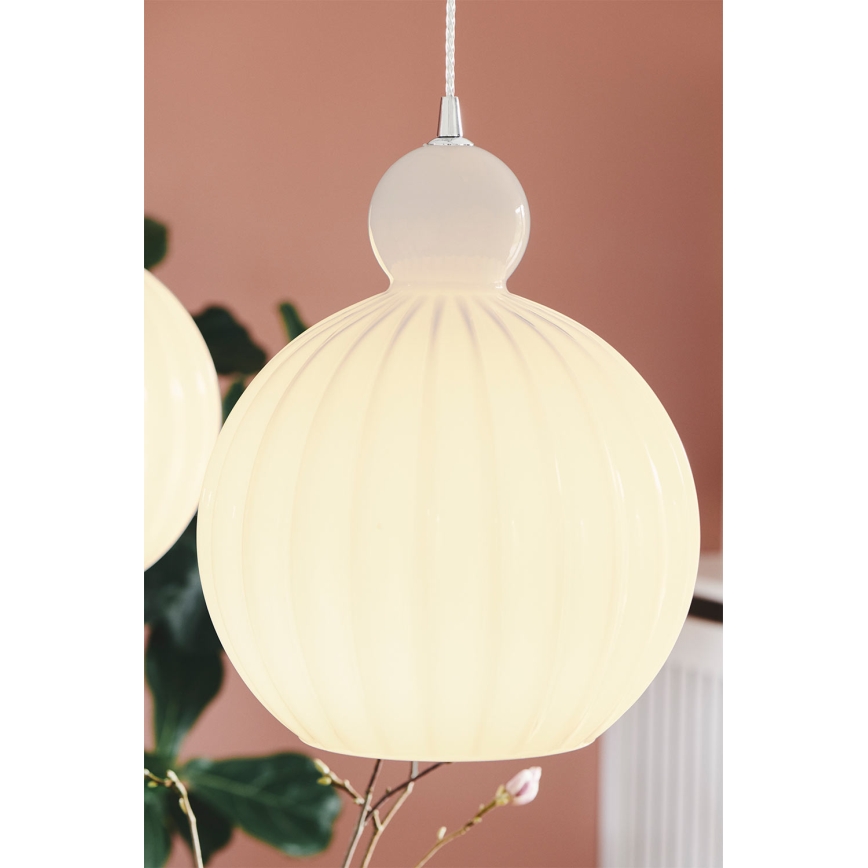 Halo Design 737321 - Ripplamp kaabliga BALL BALL 1xE27/40W/230V läbimõõt 32 cm valge