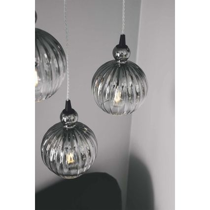 Halo Design 737338 - Ripplamp kaablil BALL BALL 1xE27/40W/230V Ø 32 cm suitsuhall