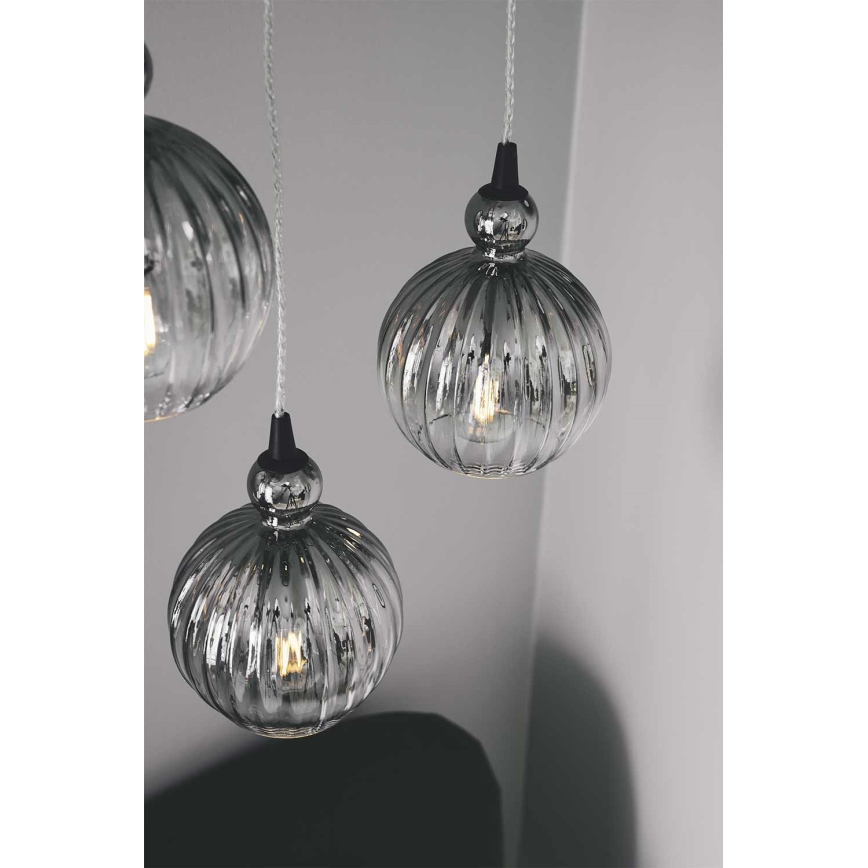 Halo Design 737338 - Ripplamp kaablil BALL BALL 1xE27/40W/230V Ø 32 cm suitsuhall