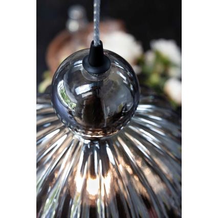 Halo Design 737338 - Ripplamp kaablil BALL BALL 1xE27/40W/230V Ø 32 cm suitsuhall