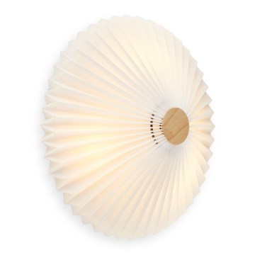 Halo Design 745081 - Seinavalgusti PARIS 3xG9/28W/230V Ø 40 cm valge/messing/tamm